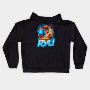 Ryu Video Game Fanart Kids Hoodie